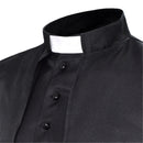 Men Church Robe Choir Clergy Pulpit Liturgical Single Breasted Coat - AwwwCos