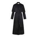 Men Church Robe Choir Clergy Pulpit Liturgical Single Breasted Coat - AwwwCos