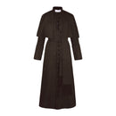 Men Church Robe Choir Clergy Pulpit Liturgical Single Breasted Coat - AwwwCos