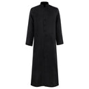 Men Church Robe Choir Minister Clergy Pulpit Liturgical Single Breasted Coat - AwwwCos