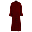 Men Church Robe Choir Minister Clergy Pulpit Liturgical Single Breasted Coat - AwwwCos
