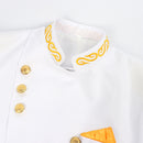 Men Clothing Dashiki Embroidery Prince Jacket Pants 2 Piece Set