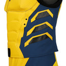 Men Deadpool 3 Wolverine Bodysuit Heroes Cosplay Costume Yellow Jumpsuit - AwwwCos