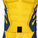 Men Deadpool 3 Wolverine Bodysuit Heroes Cosplay Costume Yellow Jumpsuit - AwwwCos