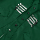 Men European Medieval Fake Two Pieces Retro Punk Long Tuxedo - AwwwCos