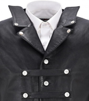 Men Faux Leather Cowboy Motorcycle Riding Club Outdoor Biker Vest - AwwwCos