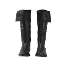 Men Faux Leather Retro Medieval Boots Nordic Viking Men Long Boots - AwwwCos