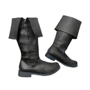 Men Faux Leather Retro Medieval Cosplay Shoes Viking Footwear Knee Length Boots - AwwwCos