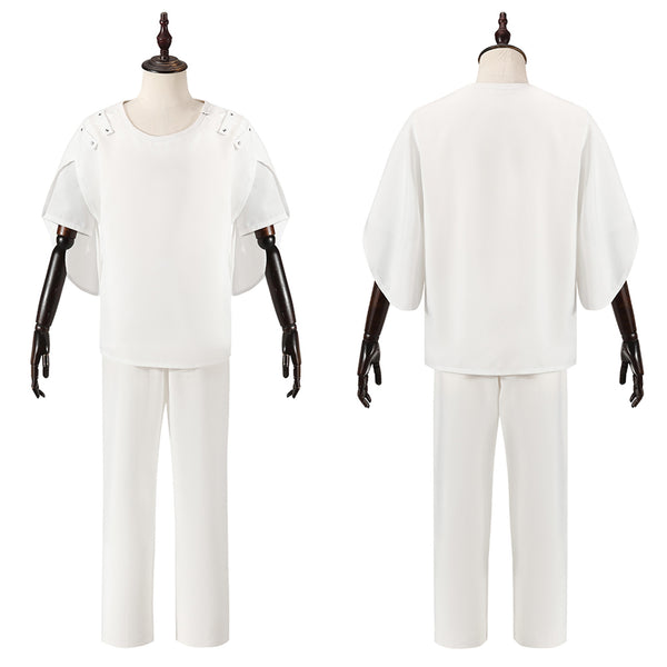 Men Game Alien Stage Till Cosplay Costume Cap Sleeve Top Pants - AwwwCos