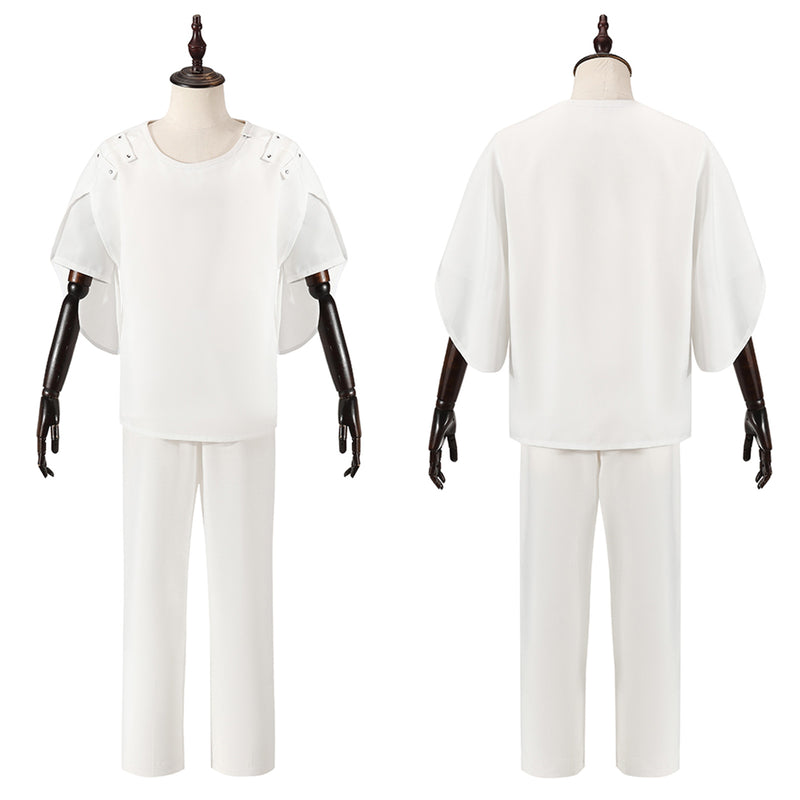 Men Game Alien Stage Till Cosplay Costume Cap Sleeve Top Pants - AwwwCos