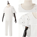 Men Game Alien Stage Till Cosplay Costume Cap Sleeve Top Pants - AwwwCos