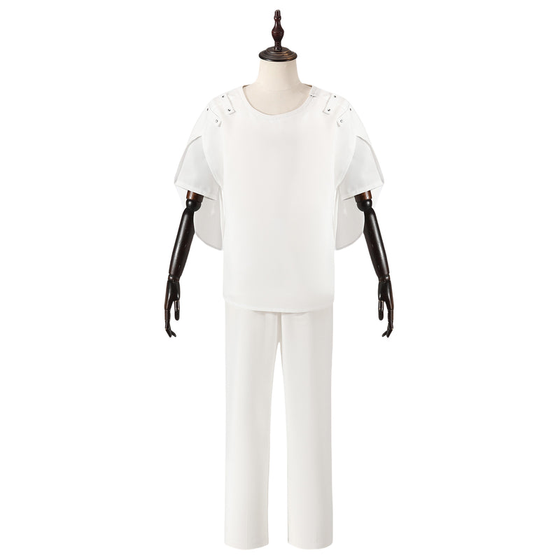 Men Game Alien Stage Till Cosplay Costume Cap Sleeve Top Pants - AwwwCos
