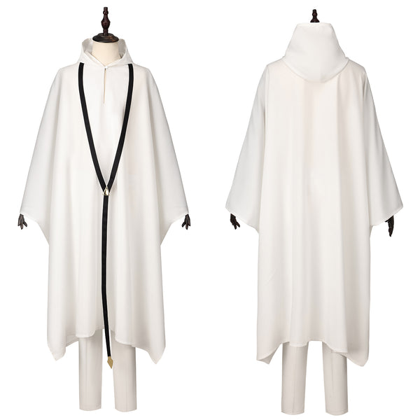 Men Game FGO Enkidu Cosplay Costume White Suit