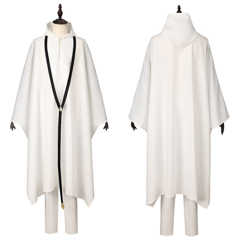 Men Game FGO Enkidu Cosplay Costume White Suit
