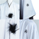 Men Game Silent Hill f Fox Mask Cosplay Costume Traditional Gradient Color Hanfu - AwwwCos