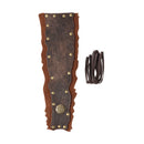 Men Knight Viking Pirate Cosplay Accessory Artificial Fur Arm Guards Cuff - AwwwCos