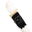 Men Knight Viking Pirate Cosplay Accessory Artificial Fur Arm Guards Cuff - AwwwCos