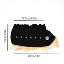 Men Knight Viking Pirate Cosplay Accessory Artificial Fur Arm Guards Cuff - AwwwCos