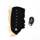 Men Knight Viking Pirate Cosplay Accessory Artificial Fur Arm Guards Cuff - AwwwCos