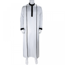 Men Long Sleeve Muslim Kaftan Clothing Islamic Gown Ethnic Robe