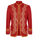 Men Luxury Prince Coats Drummer Parade Punk Officer Prince Jacket - AwwwCos