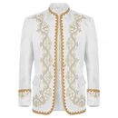 Men Luxury Prince Coats Drummer Parade Punk Officer Prince Jacket - AwwwCos