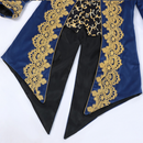 Men Medieval Jacket Embroidery Vintage Gothic Steampunk Tailcoat