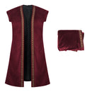 Men Medieval Pirate Cosplay Costume Role Playing Waistcoat Sleeveless Viking Vest