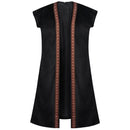 Men Medieval Pirate Cosplay Costume Role Playing Waistcoat Sleeveless Viking Vest