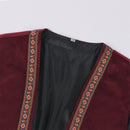 Men Medieval Pirate Cosplay Costume Role Playing Waistcoat Sleeveless Viking Vest