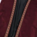 Men Medieval Pirate Cosplay Costume Role Playing Waistcoat Sleeveless Viking Vest