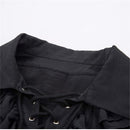 Men Medieval Renaissance Pirate Long Sleeve Viking  Knight Warrior Shirts