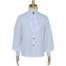 Men Medieval Renaissance Pirate Long Sleeve Viking  Knight Warrior Shirts