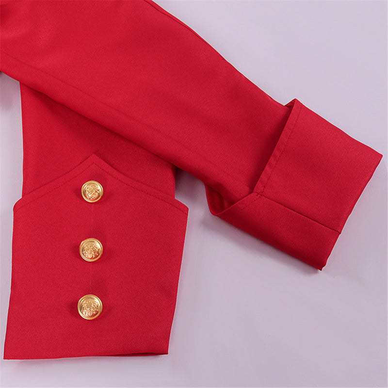 Men Medieval Renaissance Steampunk Vampire Cosplay Costume Tailcoat