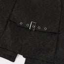 Men Medieval Steampunk Gothic Cosplay Jacquard Vest Sleeveless Waistcoat - AwwwCos