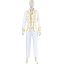 Men Medieval Victorian Palace Prince Cosplay Costume Fancy Coat Vest Pants