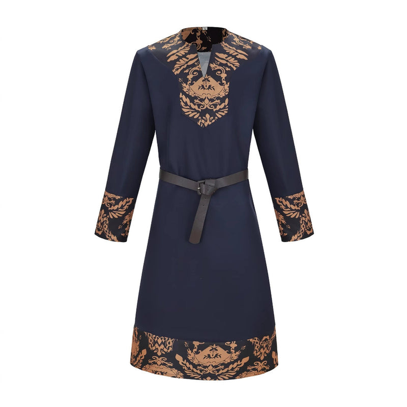Men Medieval Viking Tunic Surcoat Pirate Knight Warrior Cosplay Costume