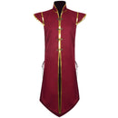 Men Medieval Waistcoat Viking Vest Vintage Sleeveless Jacket Knight Surcoat - AwwwCos