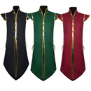 Men Medieval Waistcoat Viking Vest Vintage Sleeveless Jacket Knight Surcoat - AwwwCos