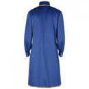 Men Movie Beauty The Beast Cosplay Costume Blue Coat Beast Prince Trench - AwwwCos