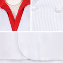 Men Movie Scarface Tony Montana Cosplay Costume White Uniform Red Shirt - AwwwCos