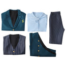 Men Movie Wicked Fiyero Boq Cosplay Costume Asymmetric Uniform - AwwwCos