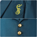 Men Movie Wicked Fiyero Boq Cosplay Costume Asymmetric Uniform - AwwwCos