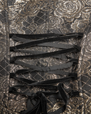 Men Paisley Tuxedo Jacket Slim Fit Tux Swallowtail Prom Party Tailcoat