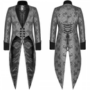 Men Paisley Tuxedo Jacket Slim Fit Tux Swallowtail Prom Party Tailcoat