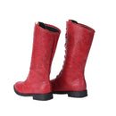 Men Renaissance Boots Medieval Cosplay Pirate Viking Tied Shoes - AwwwCos