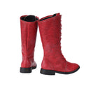 Men Renaissance Boots Medieval Cosplay Pirate Viking Tied Shoes - AwwwCos