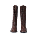 Men Renaissance Boots Medieval Cosplay Pirate Viking Tied Shoes - AwwwCos