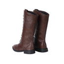 Men Renaissance Boots Medieval Cosplay Pirate Viking Tied Shoes - AwwwCos