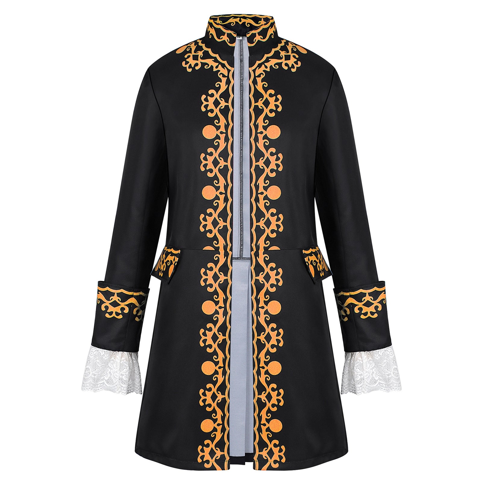 Men Renaissance Colonial Military Tailcoat 18th Century Medieval Regen